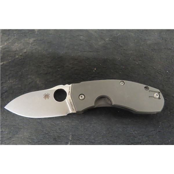Spyderco CPM S30V Fold Out Knife 6'' Long 