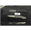 Image 1 : 3 Fold Out Knives: Benchmade CPM Cruwear 7 1/2'' Long, 