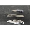 Image 1 : 3 Fold Out Knives: Schrade SCH 304M 6'' Long, Fosco 5'', Three