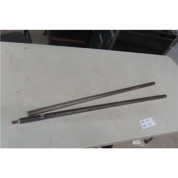 2 Octagon Gun Barrels 35'' + 37'' **MUST HAVE VALID PAL TO BID**