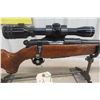 Image 6 : Savage Model 340 .222 Rem BA 24'' SN Under Scope Mount Tasco 2-7x32 Scope. One Mag.
