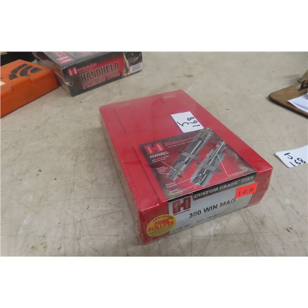 Hornady 300 Win Mag Reload Dies — New Factory Seal