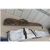 Two Soft Gun Cases — Tundra Snow Camo (like New) and Forest Camo