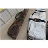 Image 2 : Two Soft Gun Cases — Tundra Snow Camo (like New) and Forest Camo