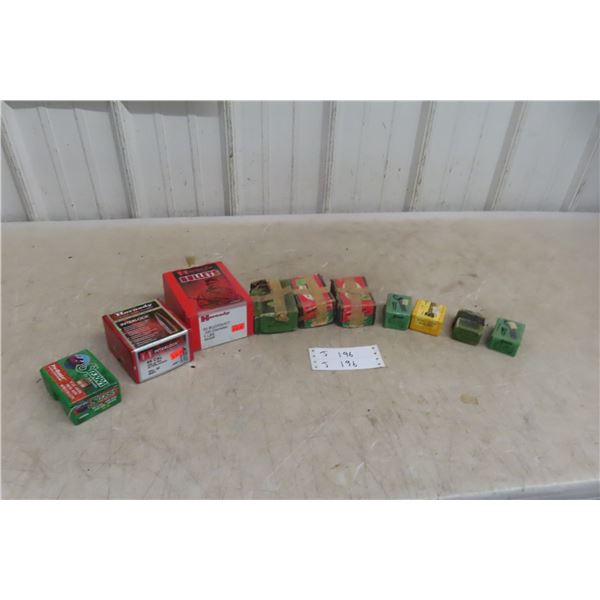 Mixed Bullets — .45 Caliber, .30 Caliber, and .22 Caliber