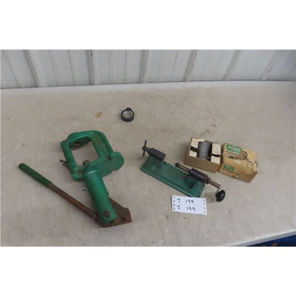 RCBS Reloading Press with Case Trimmer and Powder Trickler