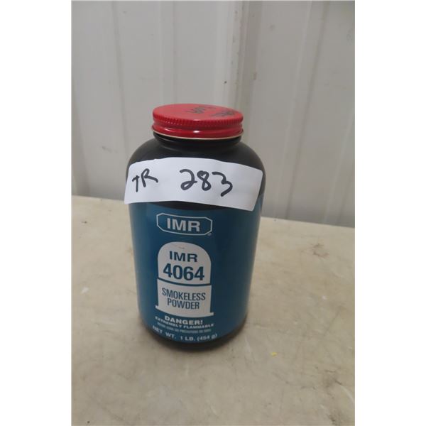 One Pound of IMR 4064 Smokeless Powder (Full)
