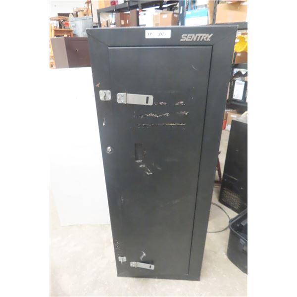 Sentry Metal Gun Locker, 55" x 21" x 10"