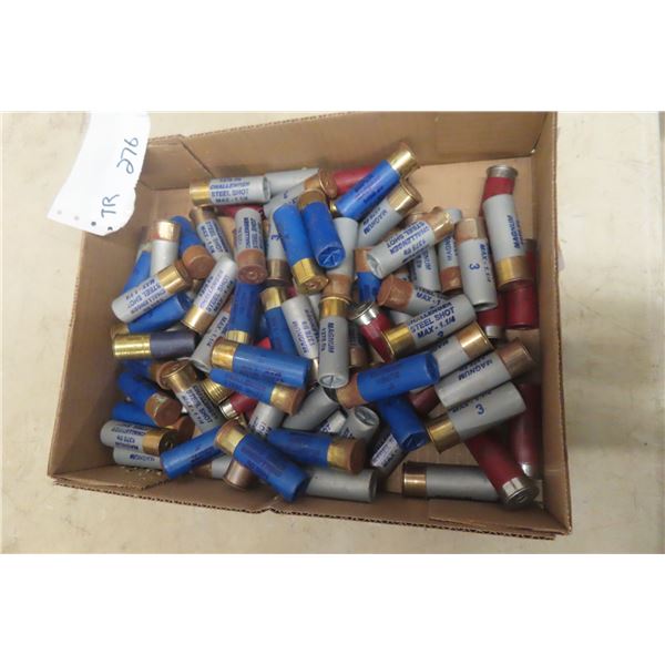 Eighty-Four Rounds of 12-Gauge Ammunition (Two-Thirds Good, One-Third Rusted from Storage)