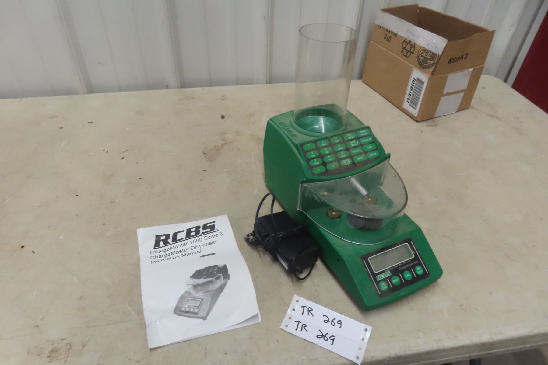 15 Item Rmc Scale RCBS ChargeMaster 1500 Scale with ChargeMaster Powder Dispenser