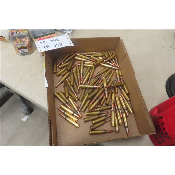 Eighty Rounds of 6.5×55 Ammunition