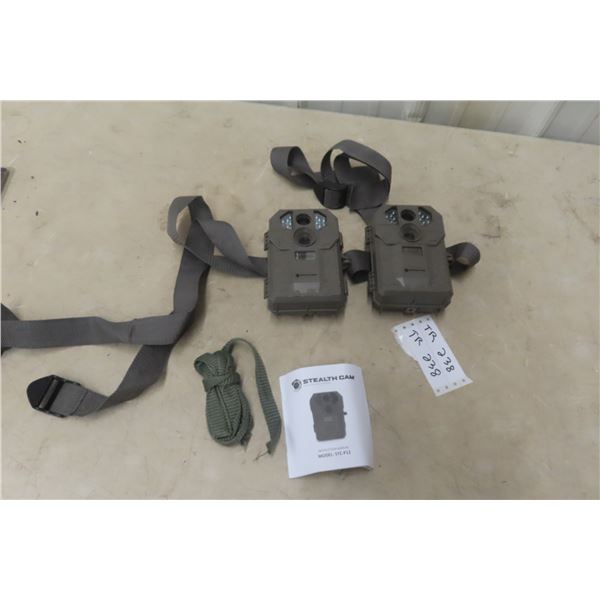 2 x Stealth Cam STC-P12 Trail Camera