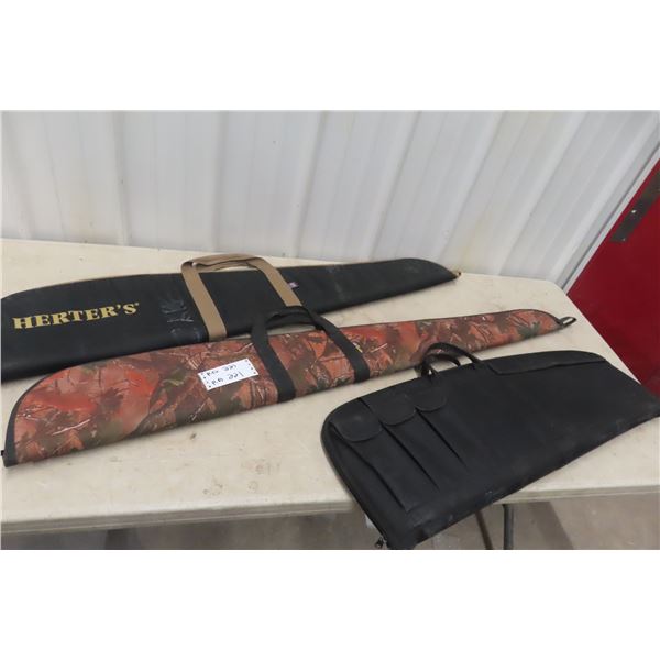 Three Soft Gun Cases
