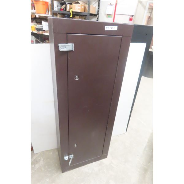 Metal Gun Locker - 55" x 21" x 10"