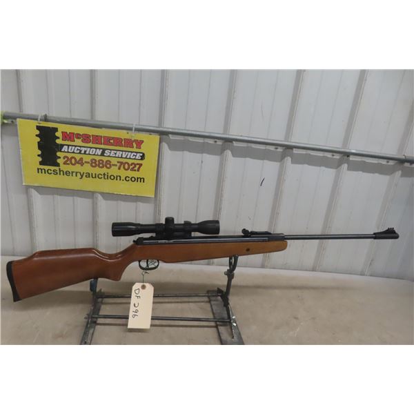 Ruger Air Hawk .177 Pellet Single-Shot Air Rifle With Scope and Sights 003016 58-L