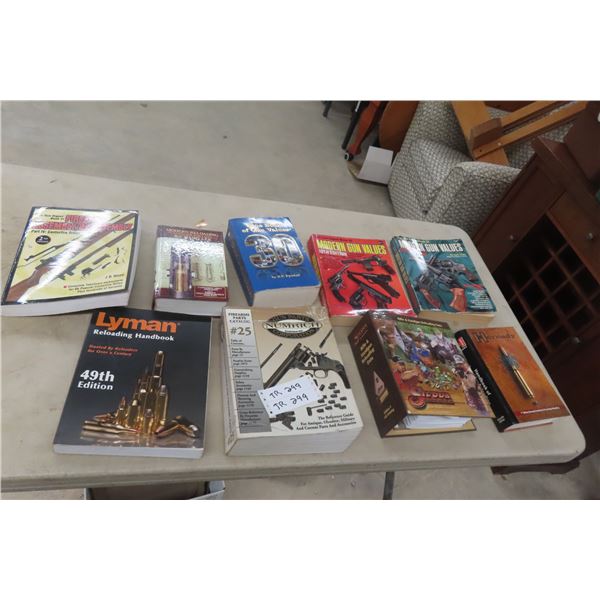 Nine Books on Guns and Reloading