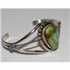 Image 3 : Navajo Royston Turquoise Sterling Cuff Bracelet Native American