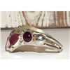 Image 2 : Navajo Davida Lister Purple Spiny Cuff Bracelet 925 Sterling Silver Signed
