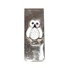 Image 1 : VTG Zuni Silver Snow Owl Inlay Money Clip Native American