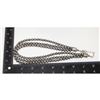 Image 3 : Navajo Pearls Necklace Sterling Silver Beads 16"L 3 Stand Choker