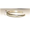 Image 2 : Navajo Pink Conch Heart Bracelet Stacker Sterling Silver Cuff G. Jones