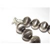 Image 4 : Navajo Squash Blossom Necklace E Hale Number 8 Turquoise Sterling Silver 111 G