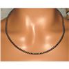 Image 2 : Navajo Pearls Necklace Sterling Silver Choker Necklace 20"L