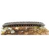 Image 3 : Navajo Sterling Carinated Ingot Double Sided Cuff Bracelet R Secatero
