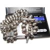 Image 6 : Navajo Pearls Necklace Sterling Silver Beads Necklace 24" Gilbert Nelson