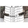 Image 2 : Navajo Royston Turquoise Sterling Silver Stacker Bracelet D. Yazzie