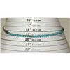 Image 3 : Navajo Turquoise Bead Heishi Choker Necklace Native American 18L V. Johnson