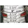 Image 3 : Navajo Red Orange Spiny Inlay Stacker Cuff Bracelet Sterling R. Begay