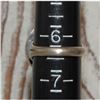 Image 2 : Navajo Orange Spiny Ring Size 6.5 Sterling Silver Native American