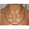 Image 3 : Navajo Pearls Necklace Sterling Silver Necklace 22"L