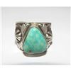 Image 2 : Navajo R.Willie Royston Turquoise Ring Sz 14 Sterling Band Ingot Ring