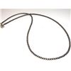Image 1 : Navajo Pearls Necklace Sterling Silver Choker Necklace 22"L