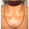 Image 2 : Navajo Pearls Necklace Sterling Silver Choker Necklace 22"L