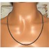Image 1 : Navajo Pearls Necklace Sterling Silver Necklace 22"L