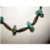 Image 3 : VTG Navajo Kingman Nugget Necklace Sterling Navajo Pearls Necklace 26"L