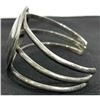 Image 3 : Vintage Navajo Turquoise Coral Kachina Bracelet Sterling Silver Cuff