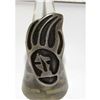 Image 3 : Old Pawn Hopi Bear Paw Ring Sz. 5.5 Sterling Silver Native American Pinky Ring