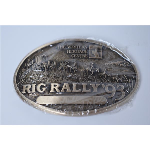 Western Heritage Center Belt Buckle