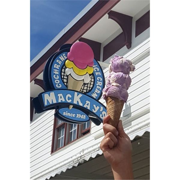 Ice Cream Scoop and MacKay’s Gift Card