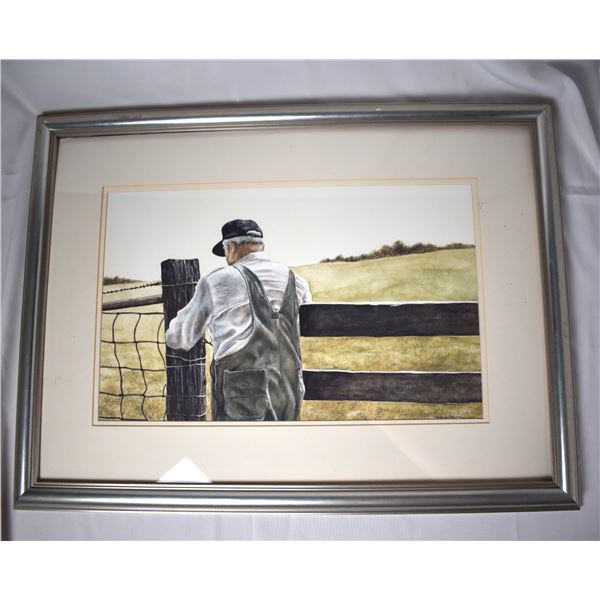 Framed Painting  by Roger Ambrosier