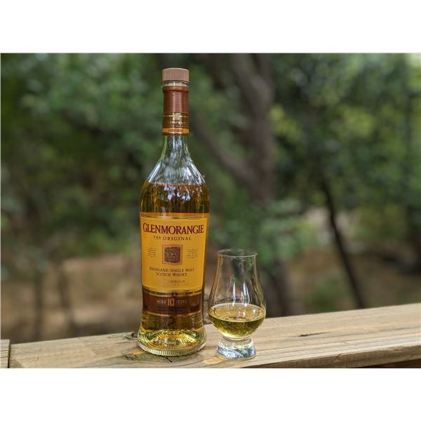 Glenmorangie Whiskey and Custom Glasses