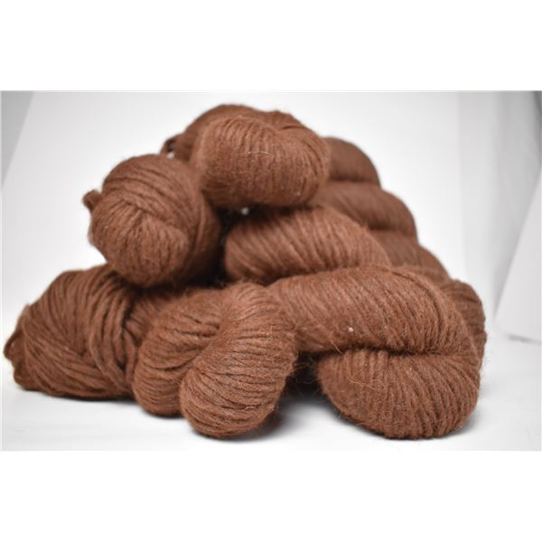 Eight (8) Skeins of Alpaca fiber
