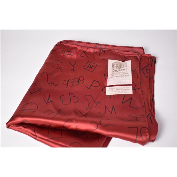 Silk Wild Rag with Historic Brands