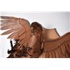 Image 3 : Mounted Leather Eagle