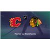 Image 1 : LIVE AUCTION ITEM – Calgary Flames vs. Chicago Blackhawks