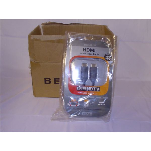 Box of 3 Pcs,Belkin 6' HDMI